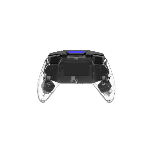 पारदर्शी ब्लैक रिमोट PS4 नियंत्रक ब्लूटूथ